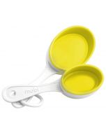 MOBI 雙面四份量杯 兩種測量值 [BPA Free] 白黃