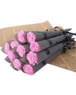 Livehon 永生香皂花 康乃馨 母親節 單支 [創意禮品] 粉色