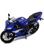 Maisto Yamaha YZF-R1 重機模型 1:12 摩托車擺件收藏 [金屬玩具] 藍色