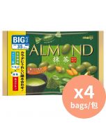 MEIJI 抹茶味杏仁朱古力分享包 [日本進口] 147gx4包