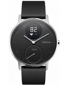 諾基亞 Nokia Steel HR 36mm 心臟速率藍牙防水智能手錶 黑色