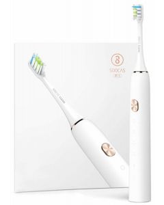 小米 Xiaomi 素士聲波電動牙刷X3 4款刷牙模式 37200次/分鐘 白金