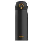 膳魔師 THERMOS 保溫水瓶 不銹鋼 [膳魔師小禮帽系列] 400ml 黑色