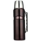 膳魔師 THERMOS 保溫杯 真空不銹鋼便攜保溫壺 [深度瓶塞設計] 咖啡色 SK-2010
