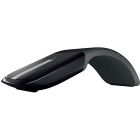 Microsoft Arc Touch 鼠標 無線折疊鼠標 [能曲能伸的獨特尾部設計] 黑色