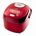東芝 Toshiba 磁應電飯煲 鑽石銅鍋 玫瑰 防倒汗水設計 1.8升 紅色 RC-DT18V-R