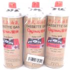 Snack Barn Gastar Butane Cartridge Hot Pot Gas [Korea Imported] 250g x3 Bottles