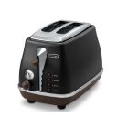 迪朗奇 DeLonghi ICONA VINTAGE 多士爐 2片 黑色 CTOV 2103.BK