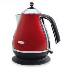 Delonghi KBO2001 Icona 電水壺 熱水煲 [配水垢過濾網] 1.7公升 紅色 (香港行貨 一年廠商保養)