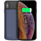新得利 NEWDERY 充電保護套 背夾電池 [適用iphoneXS MAX] 寶石藍 6000mAh XDL-621