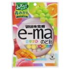 UHA Taste e-ma Colorful Fruit Candy [Made in Japan] 50g