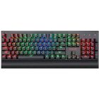 紅龍 REDRAGON 鍵盤 RGB機械鍵盤 [青軸] 黑色 K557RGB