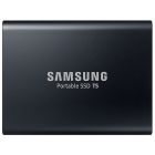 三星 SAMSUNG 硬碟 SSD移動固態硬碟 [USB3.1電腦安卓手機兩用加密] 黑色 1TB T5