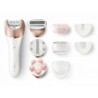 飛利浦 Philips Satinelle PrestigeBody SPA滑肌活膚套裝 持久脫毛 BRE650