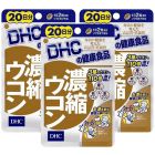 DHC 薑黃素濃縮精華解酒醒酒養保護肝 20日份量 [日本進口] 40粒x3