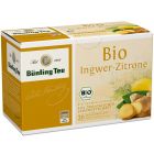 Bünting Tee Organic Ginger Lemon 有機茶 檸檬薑茶包 [德國進口] 20包x2g / 盒