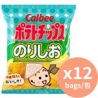 Calbee 紫菜味薯片 [香港薯片] 55g x 12包