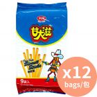 四洲 甘大滋餅乾條 [家庭裝] 153gx12包